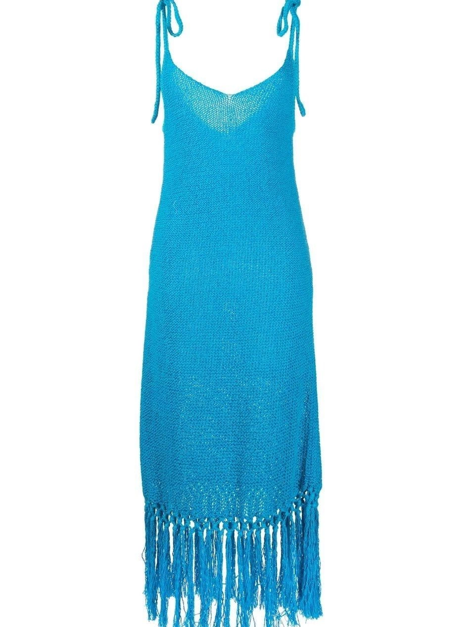 dress The At midi Sunset Women crochet Alanui Beach 0522